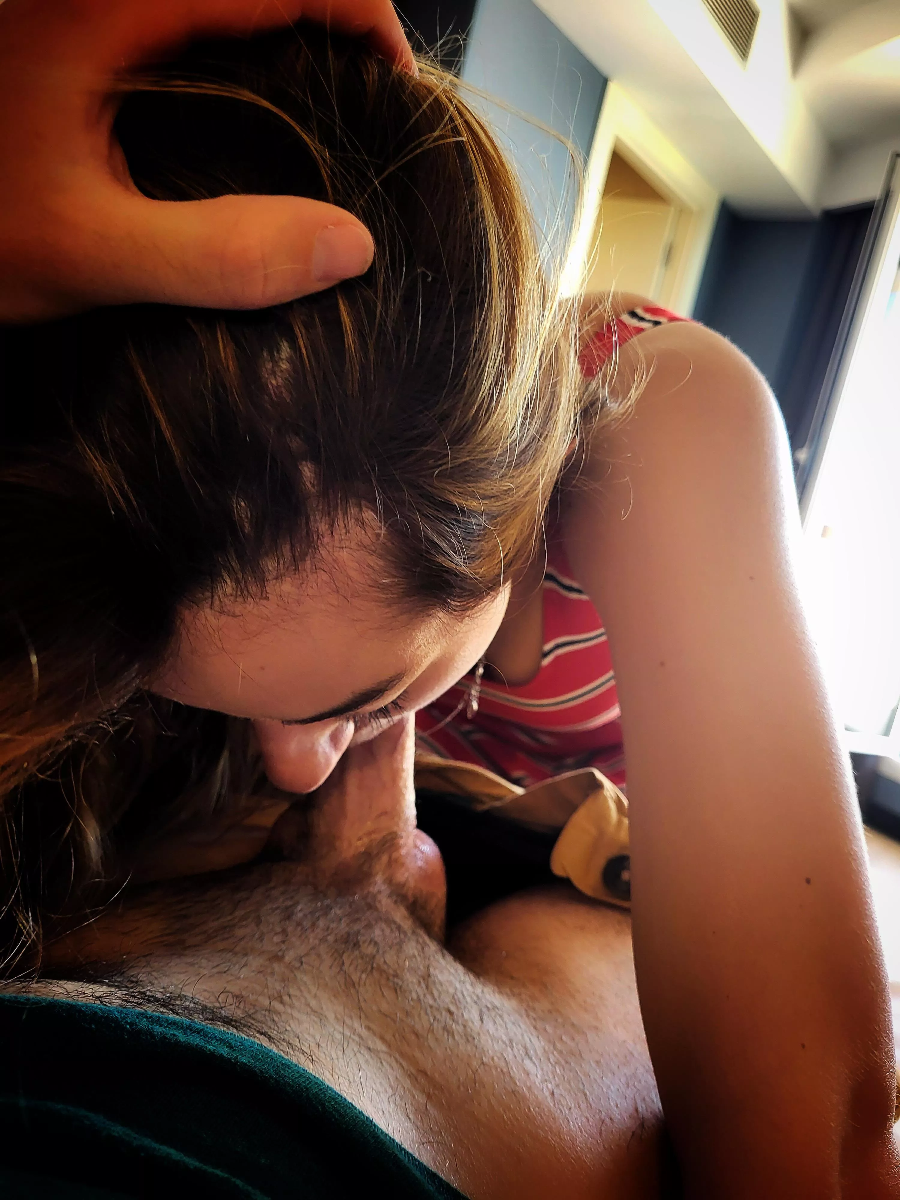 Suck it till the end 💦 Free OF⭐️ in comment posted by Candchat