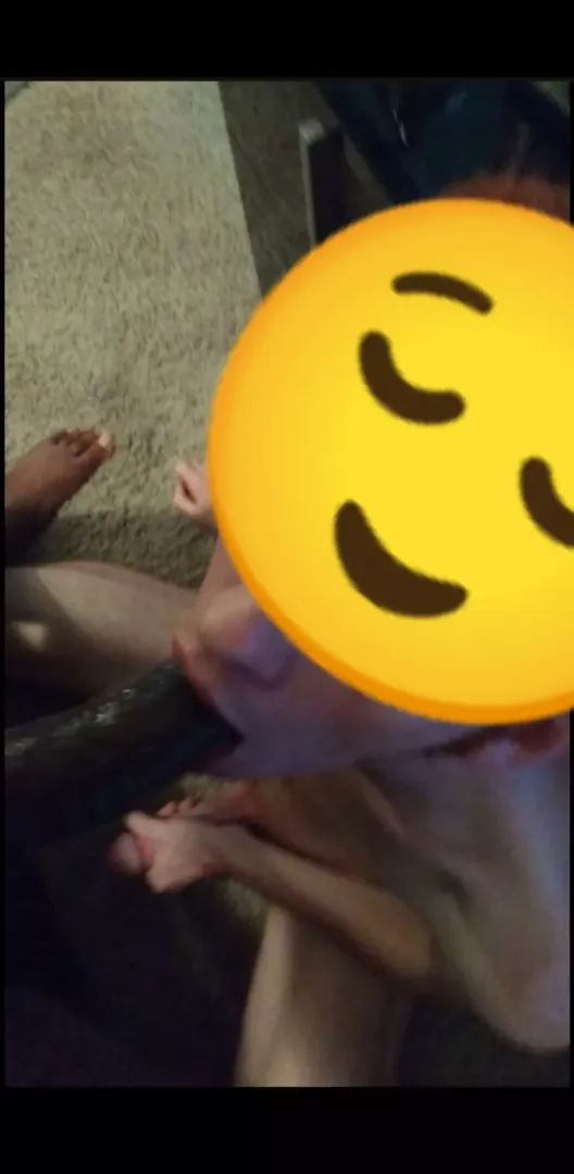 Sucking huge cocks while stroking mine is 10/10 by palehungandginger