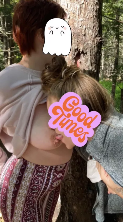 Sucking my gfs tits while hubby watches by biophilicthrouple