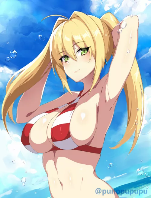 Summer Fun | (Nero Claudius) [Fate Grand Order] by MayethikayianEmpire