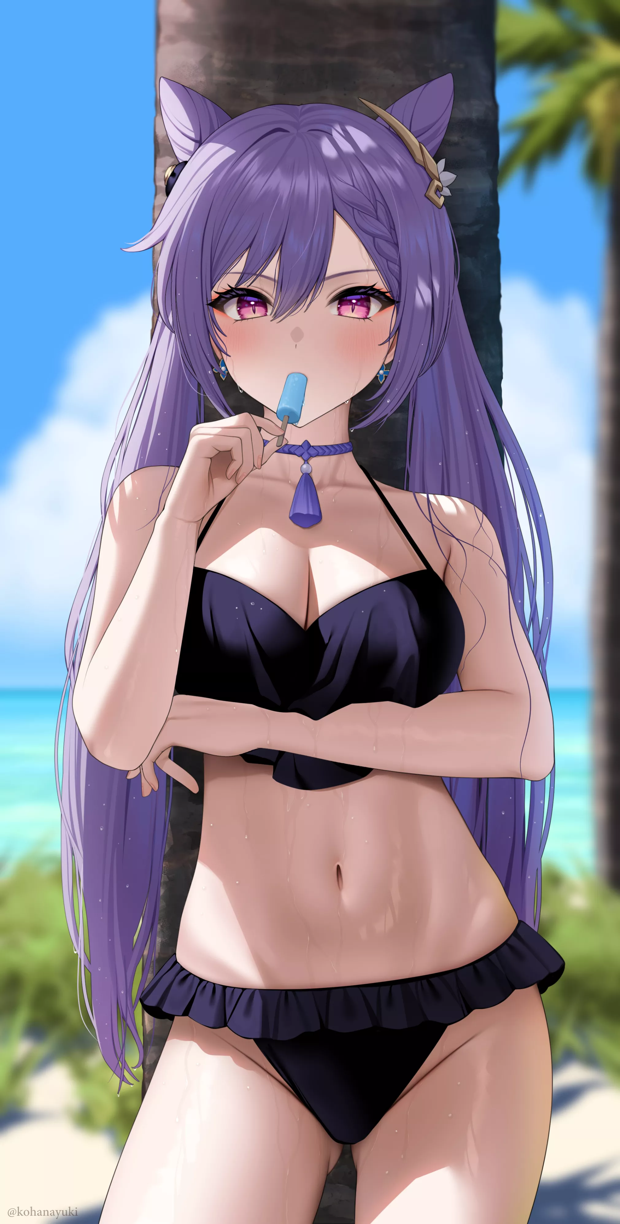 Summer Keqing [Genshin Impact] posted by xSaviour_N