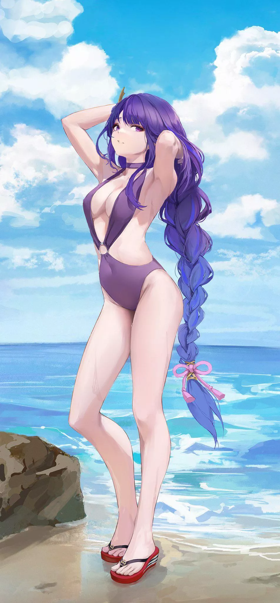 Summer Raiden Shogun (Leviathan) posted by SecretMystogan