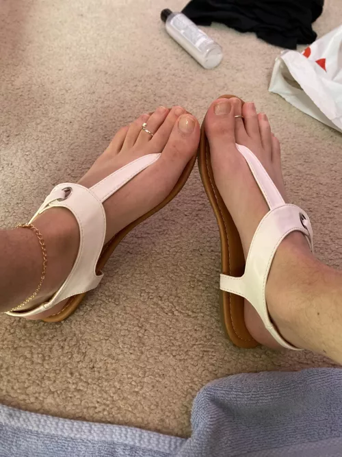 Summertime sandals 💗 by TaylorBenz23