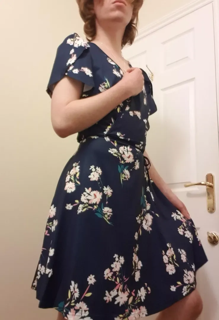 Sundress out for femboy friday! ❤ posted by killboy__powerhead
