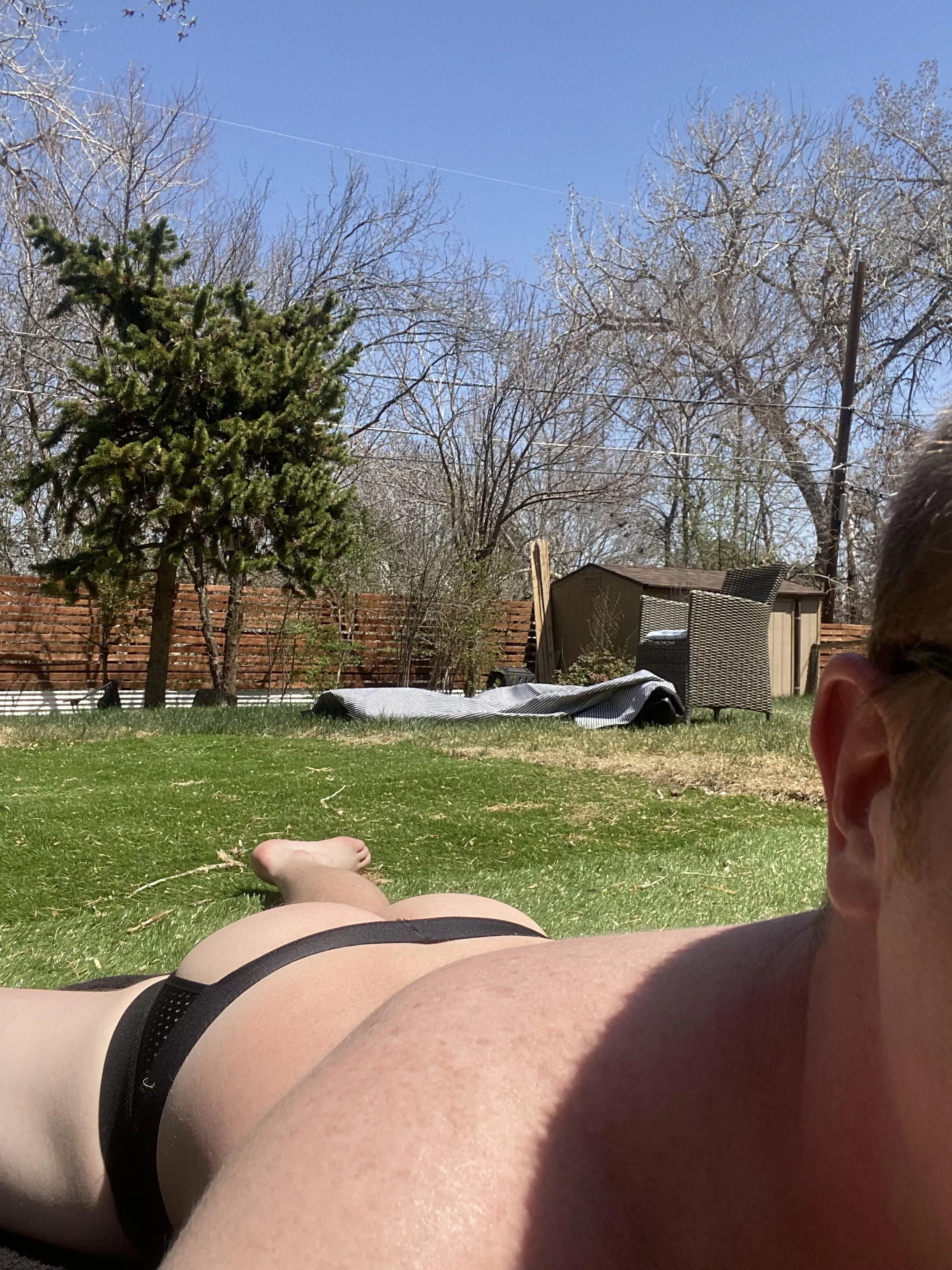 Suns out buns out posted by cummingtoo