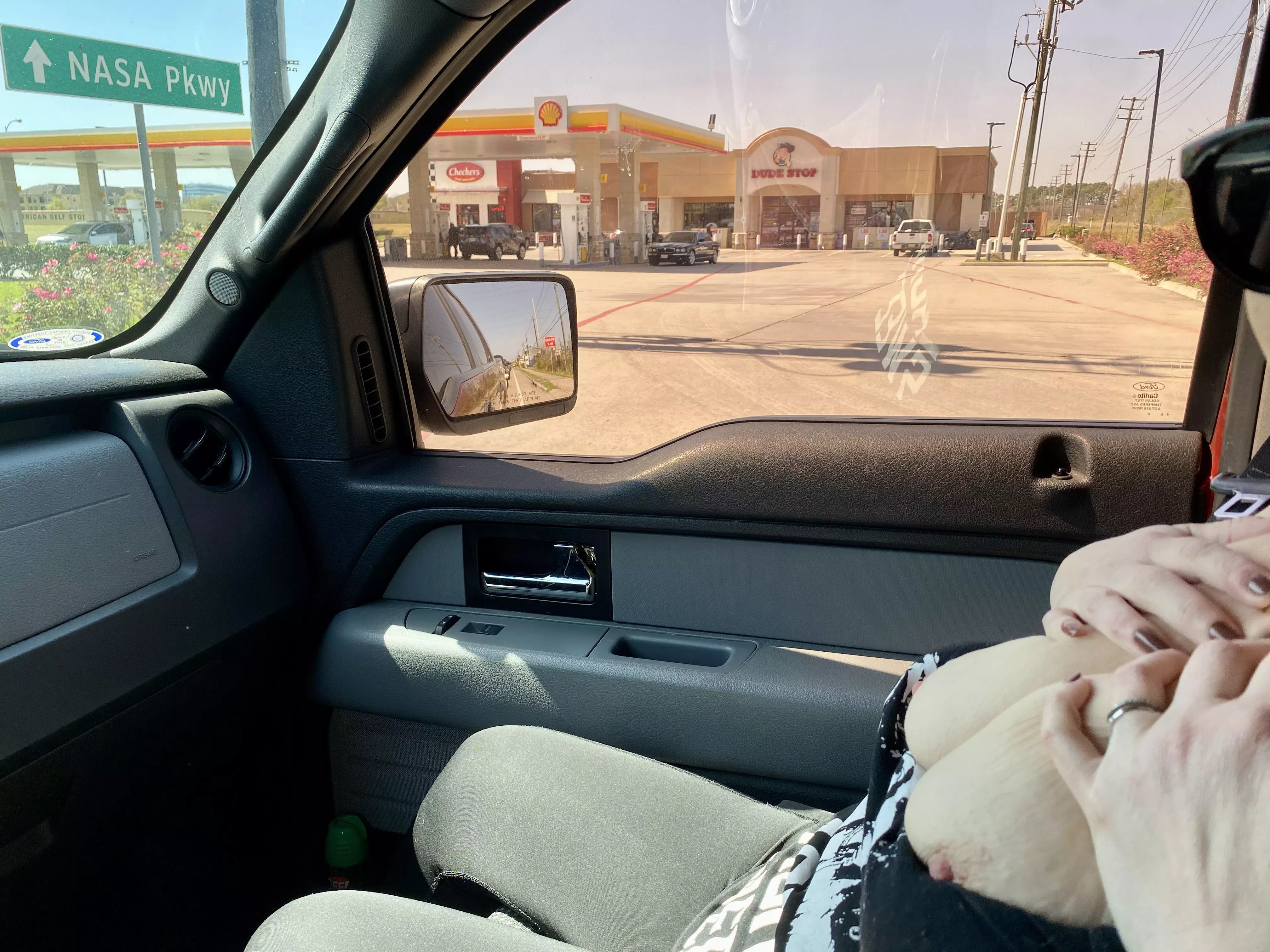 Suns out, tits out. posted by TexxasJamCouple7378