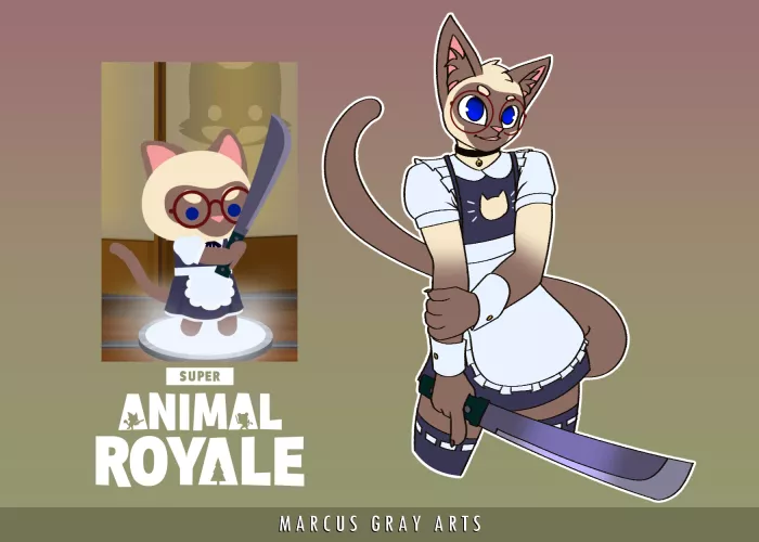 Super Animal Royale Fanart, art by me! by Doc-Marcus