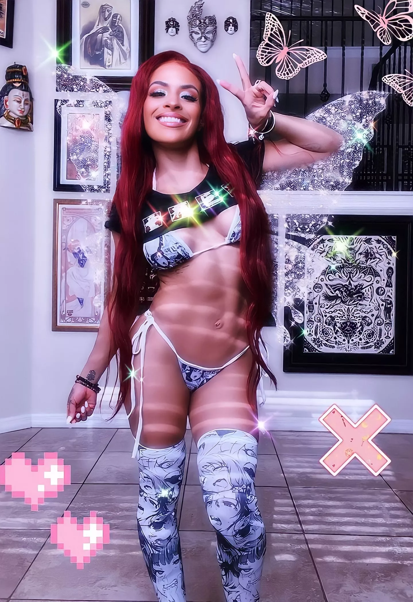 Super cute Zelina Vega posted by EvaAngel69