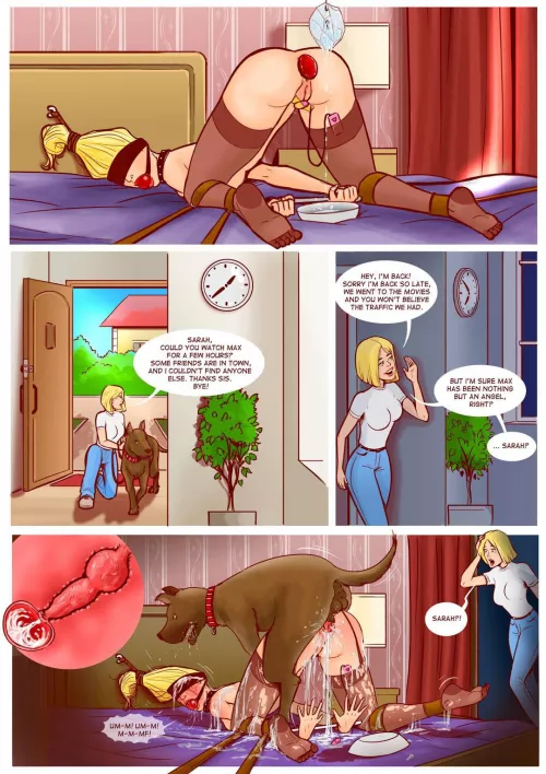 Surprise Dog Sitting - Hours and hours of being his cumdump (Disarten) by lleewwdd