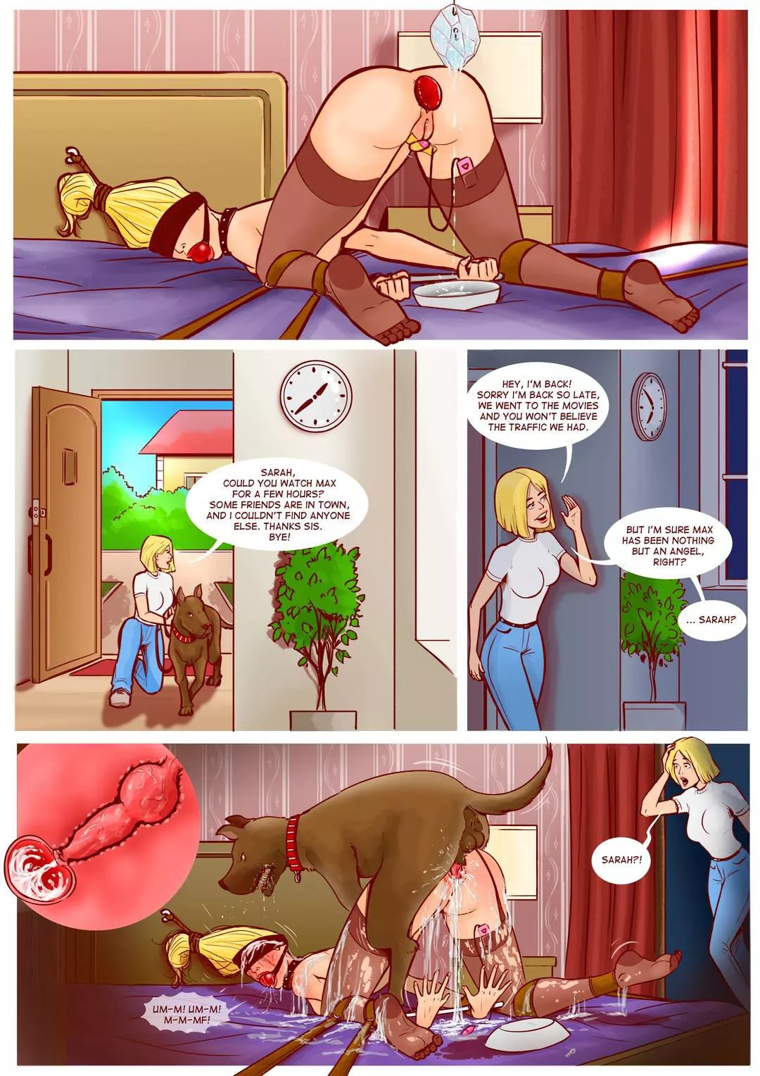 Surprise Dog Sitting - Hours and hours of being his cumdump (Disarten) posted by lleewwdd