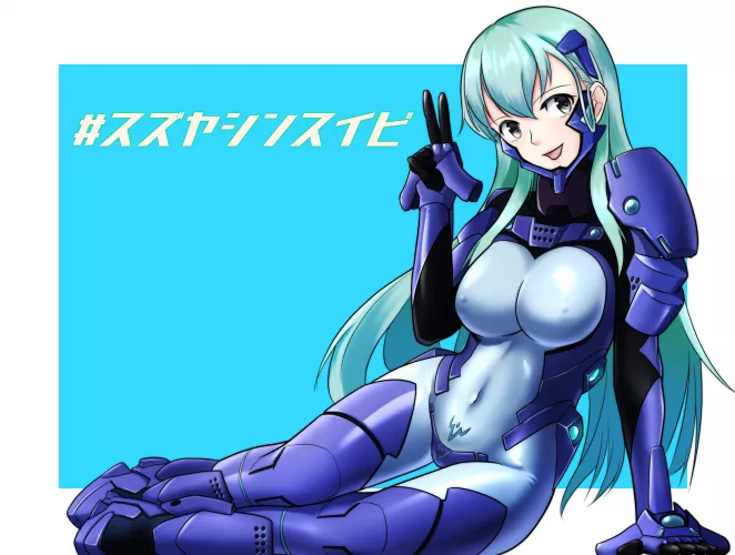 Suzuya Fortified Suit (Wata Nuki) [Kantai Collection/ Muv Luv] by sequence_string