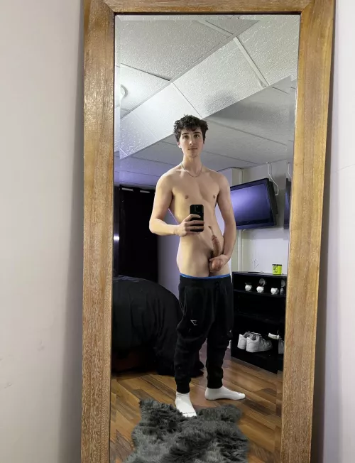 Swallow my cock and balls by sadboycad