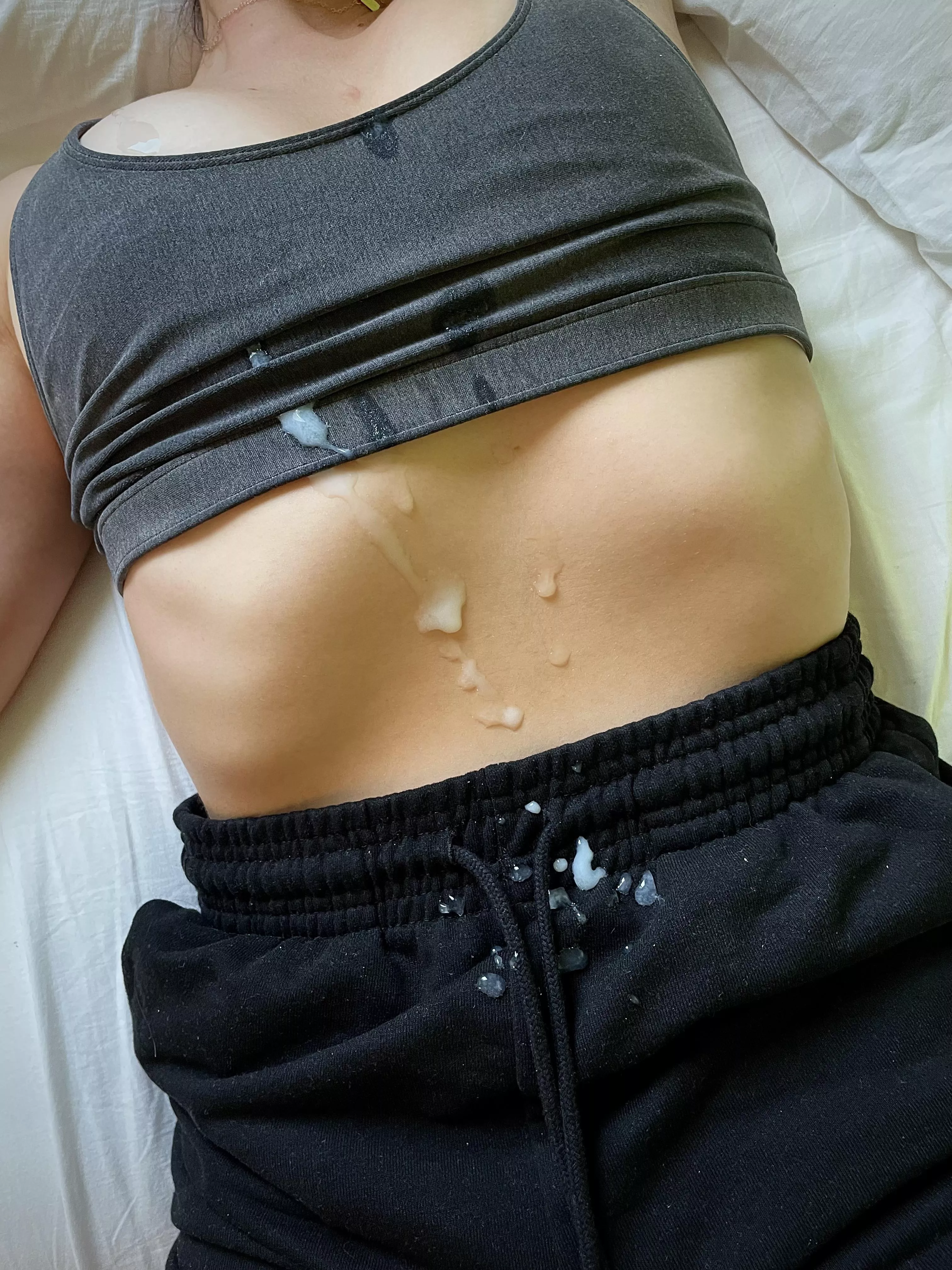 Sweatpants make sure the latter part of ‘Netflix and Chill’ comes true posted by tangentomycurves