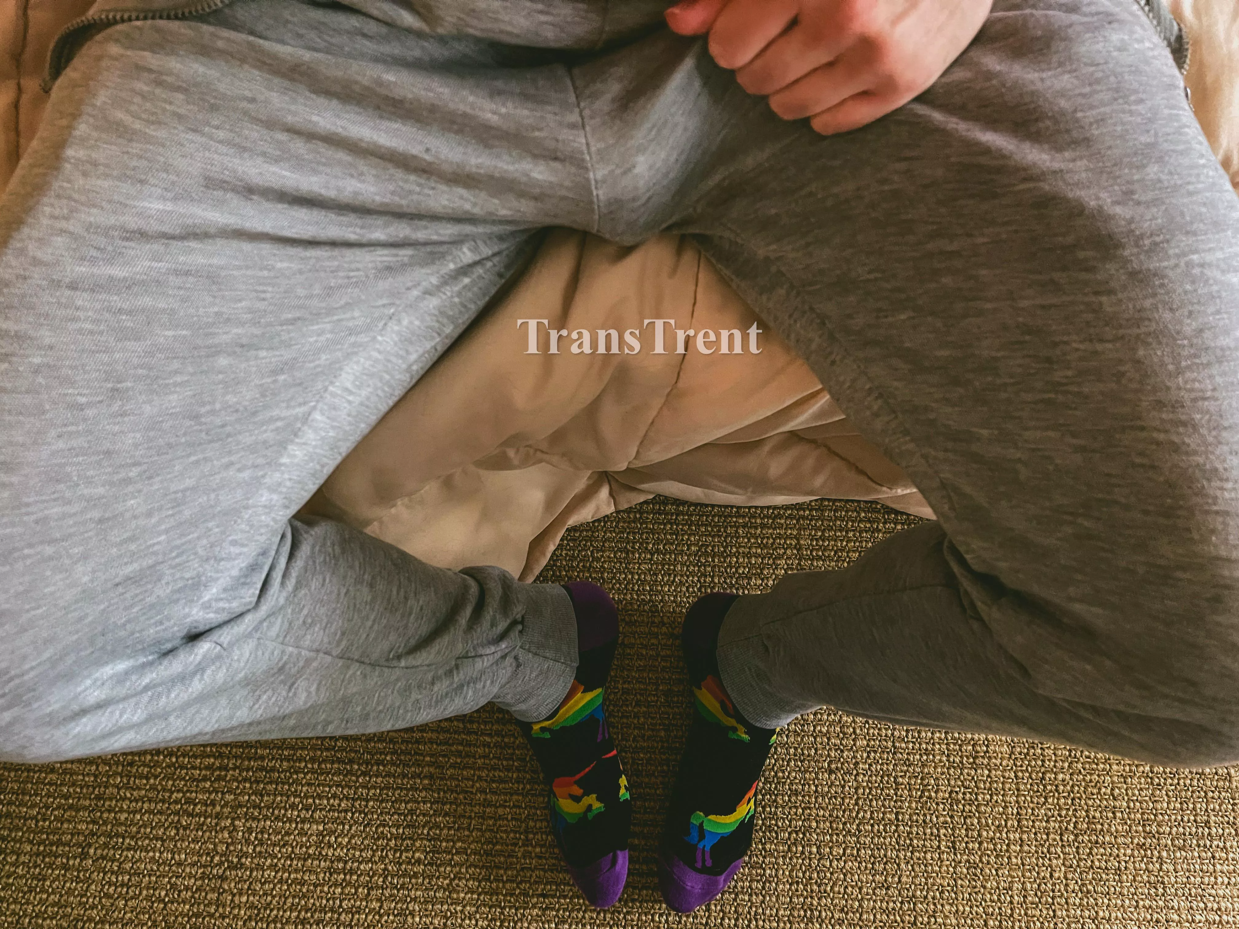 Sweatpants outline posted by TransTrent