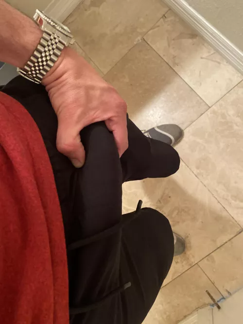 Sweats always give my print away by lobowski2o