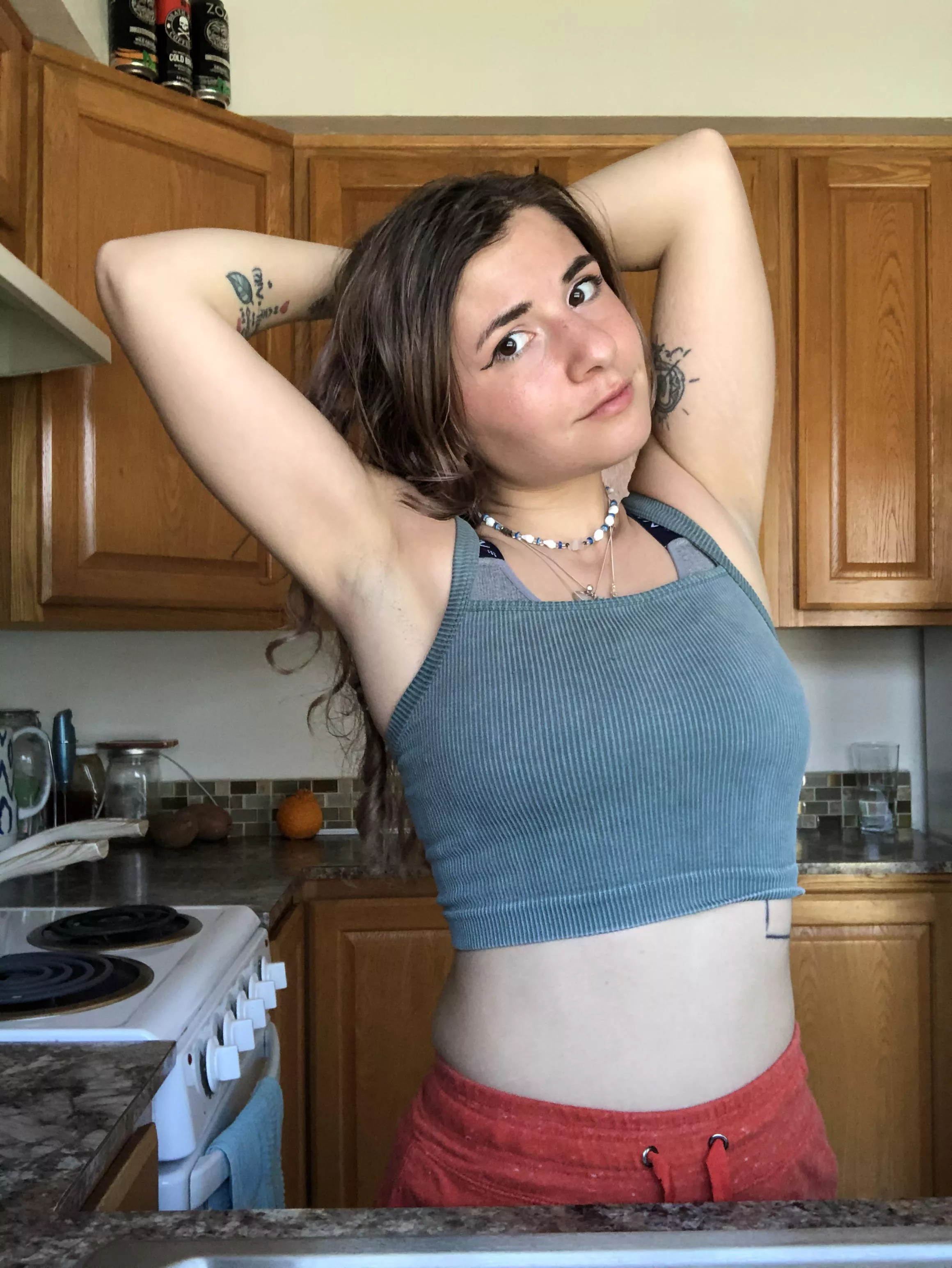 Sweaty 😝 posted by lil-athena