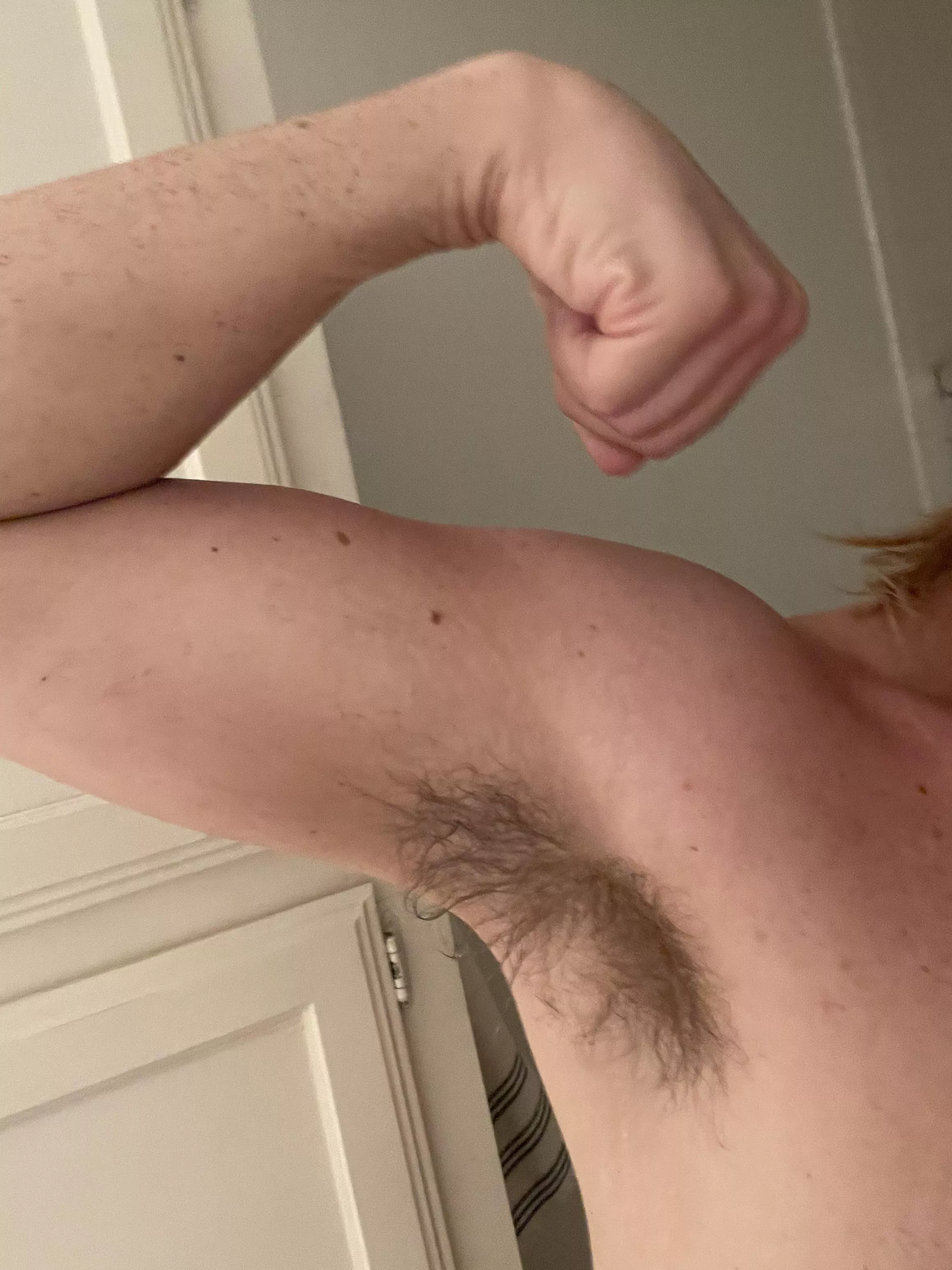 sweaty after working out in the backyard 🥵 posted by cyrano_de_bulgerac