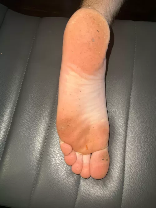 Sweaty dirty feet from being outside by xyo5gz3