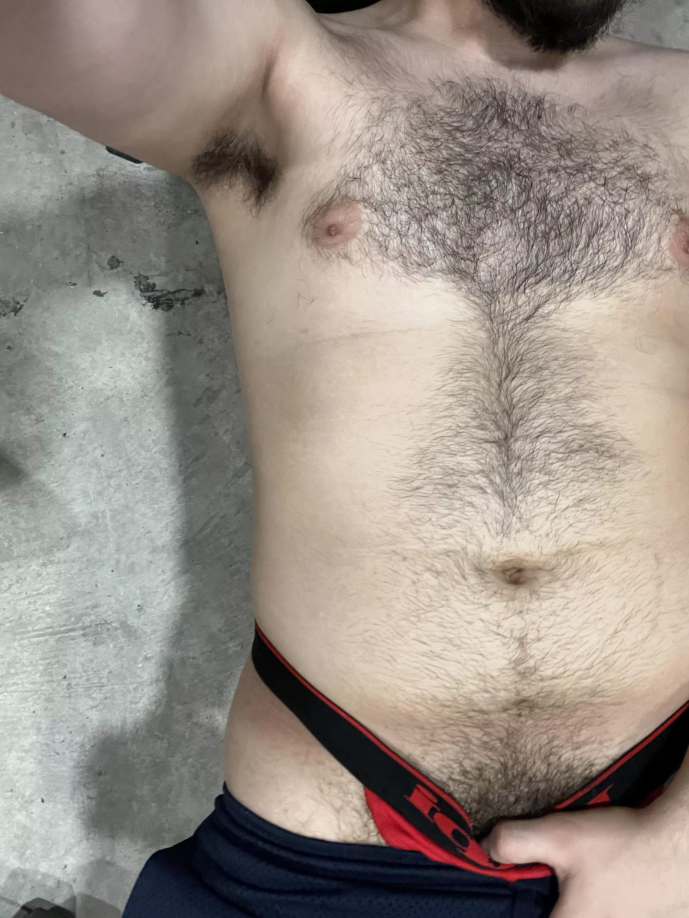 sweaty from a workout posted by NaturalInteraction37