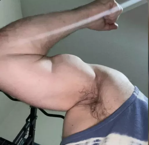 Sweaty from working out by Euplectrus