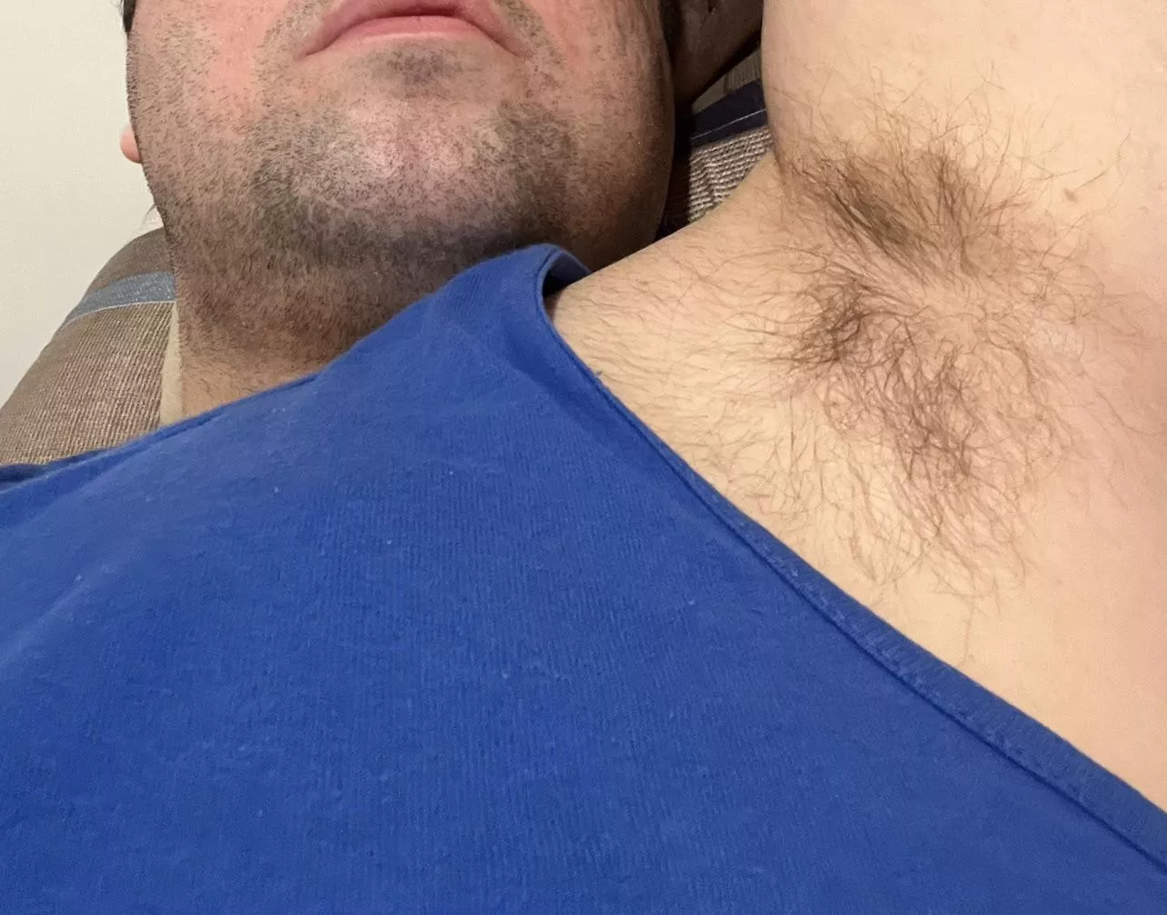 Sweaty furry pit 😉 posted by bjk0494