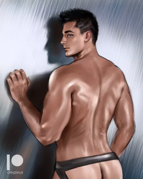 Sweaty Hunk (@OlegLeus) by OlegLeus