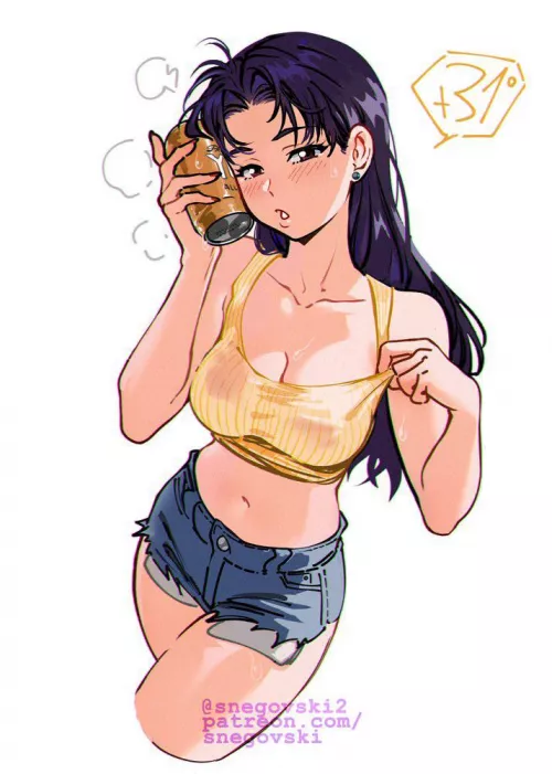 Sweaty in summer by maybeharu