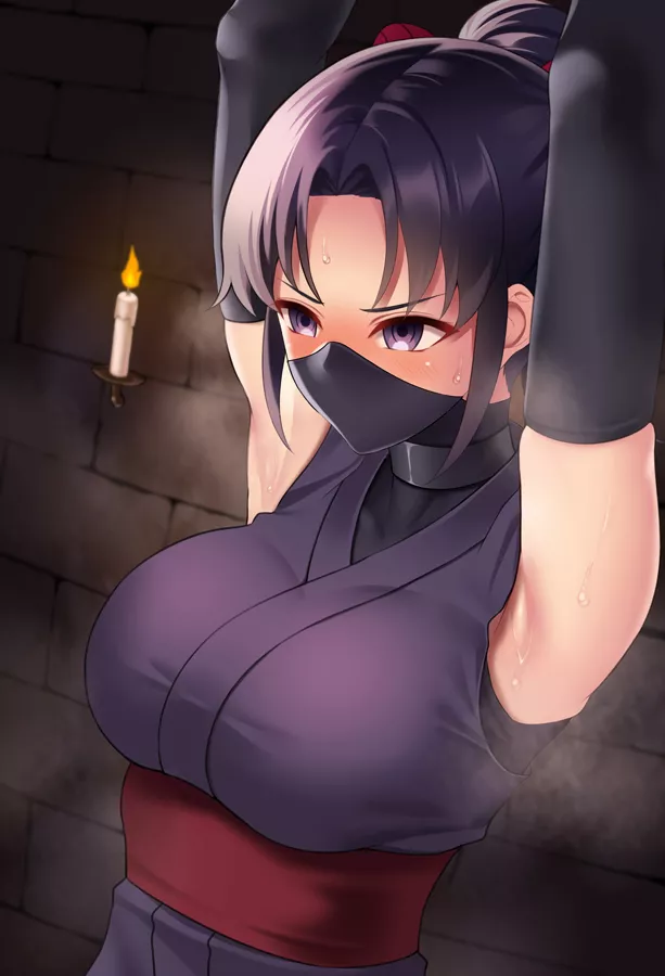 Sweaty Kunoichi posted by konosubaa002