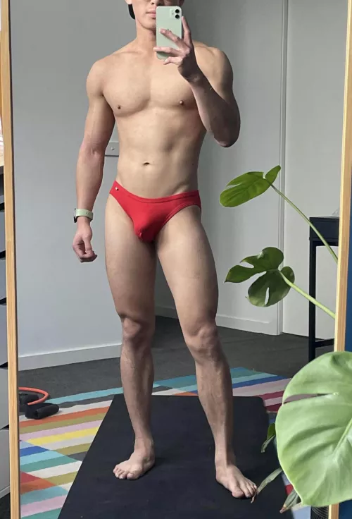 Sweaty mess with todays workout. by Talopy