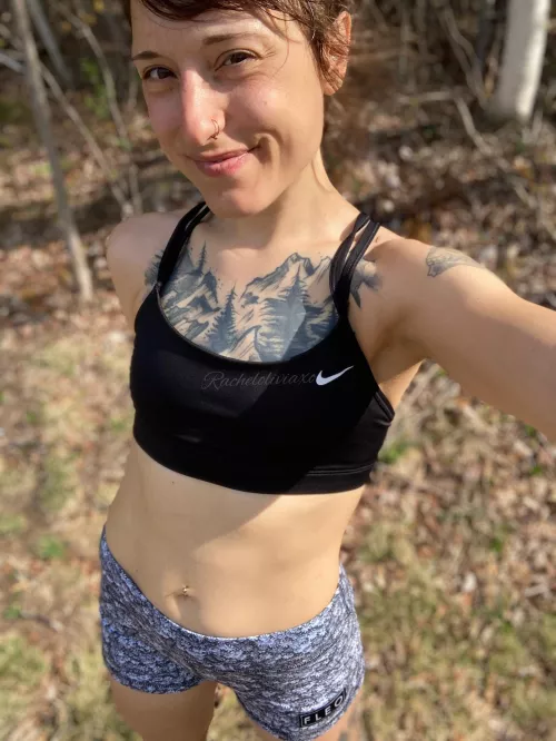 Sweaty selfie [f] by racheloliviaxo