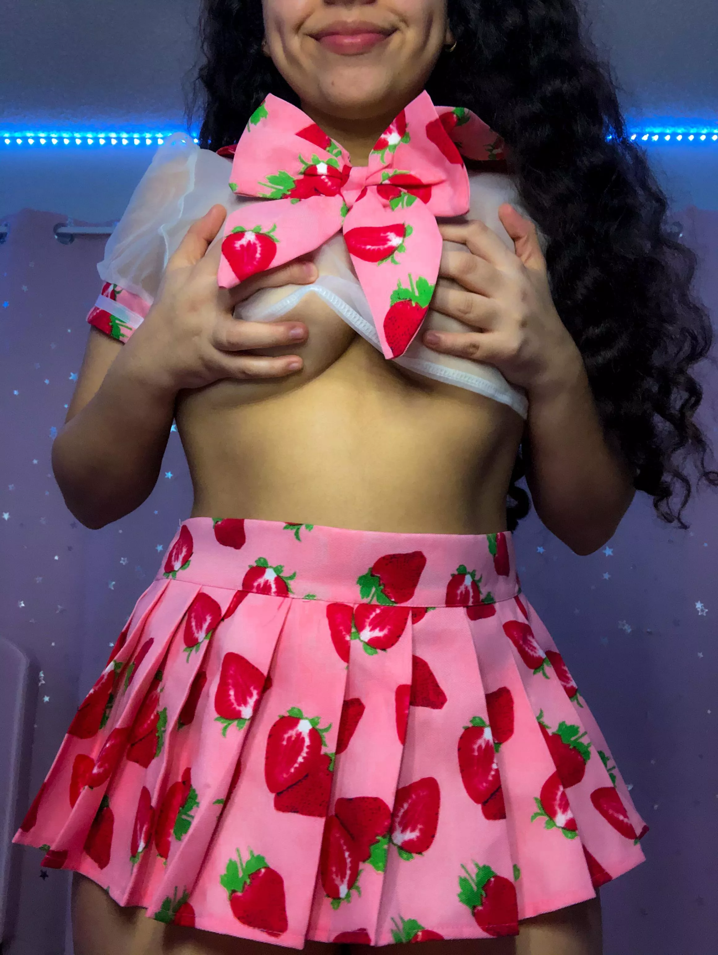 Sweet as a strawberry 🍓 posted by thepeachcreme