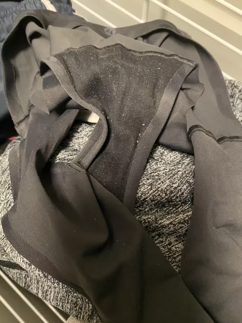 Swim Team Dirty Gusset Black LuLu Panties. Clean Girl! by SwimTeamHappy