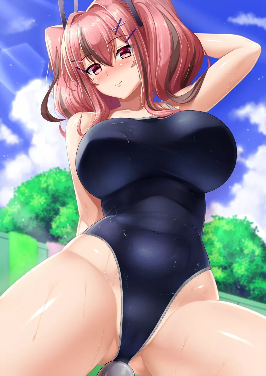 Swimsuit Bremerton Blush (Shibata Rai ) [Azur Lane] posted by sequence_string