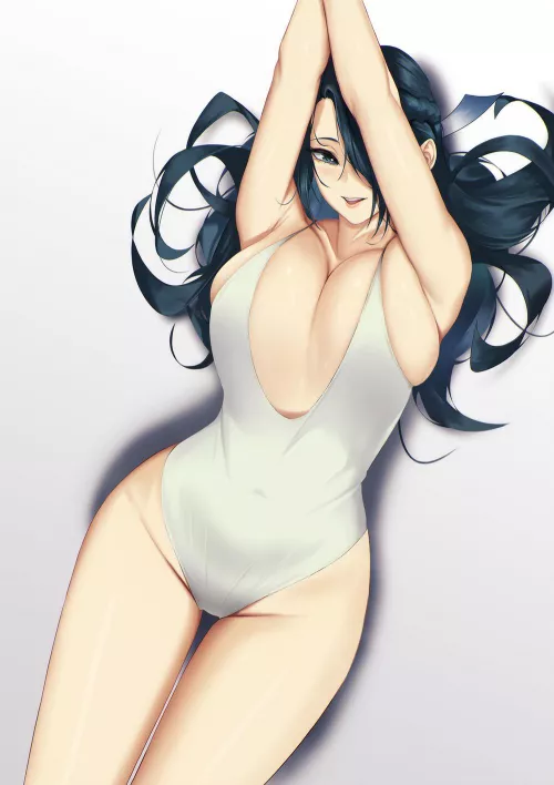 Swimsuit Fubuki [Mato Seihei no Slave] by Natsu_1000