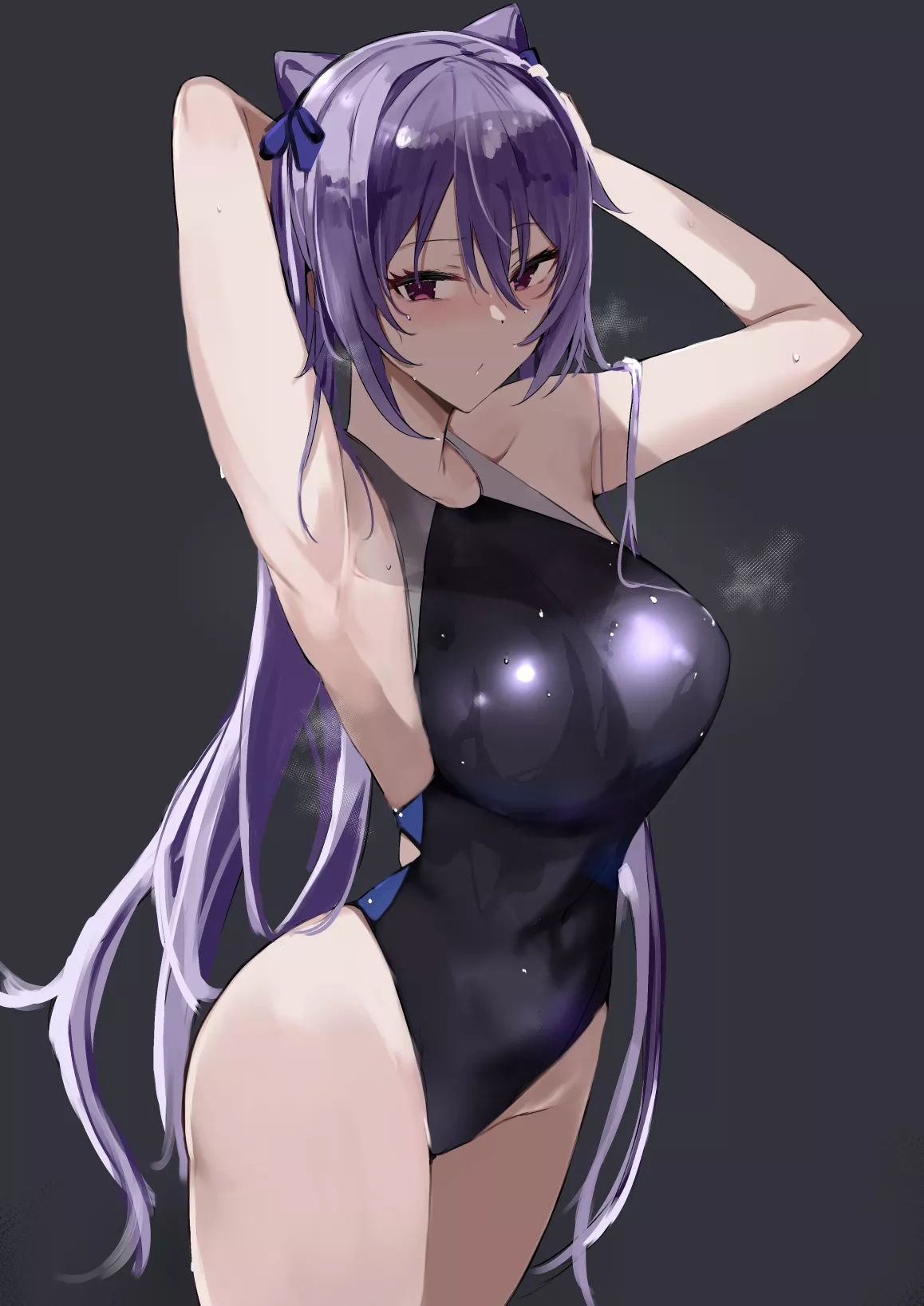 Swimsuit Keqing [Genshin Impact] posted by xSaviour_N