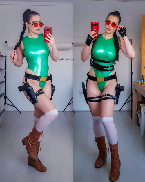 Swimsuit Lara Croft by Purplemuffinz by purple_muffinz