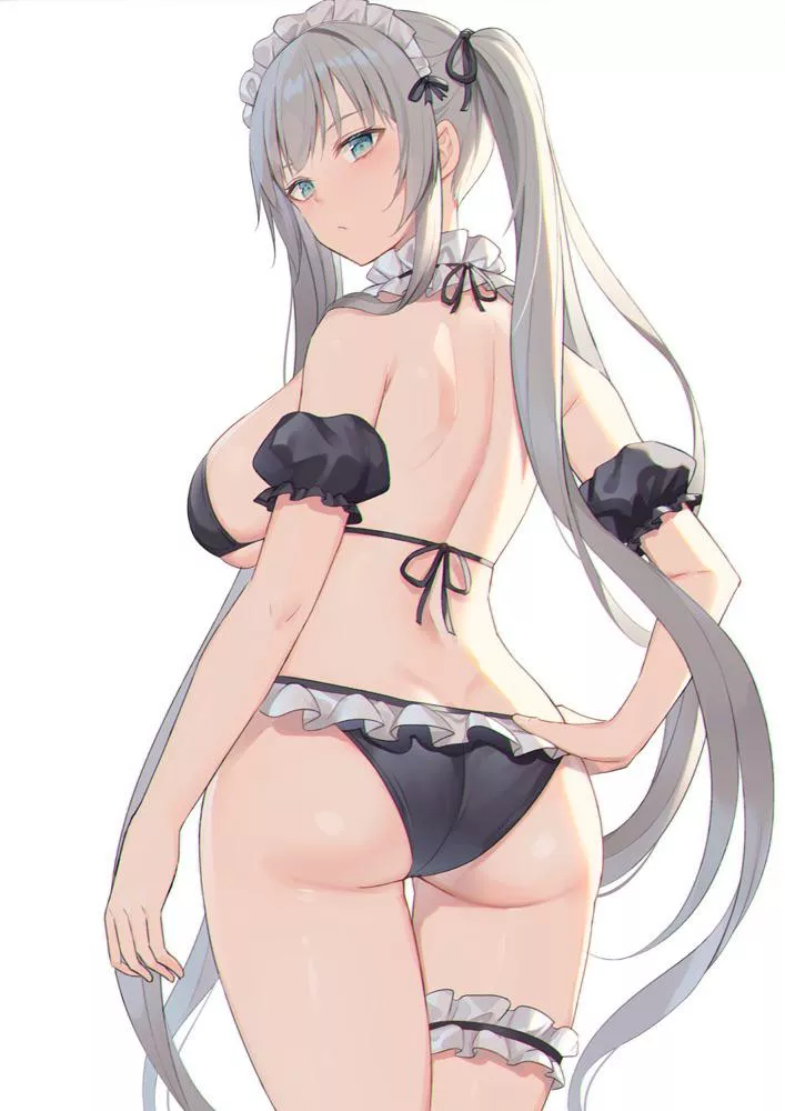 Swimsuit Maid posted by Natsu_1000