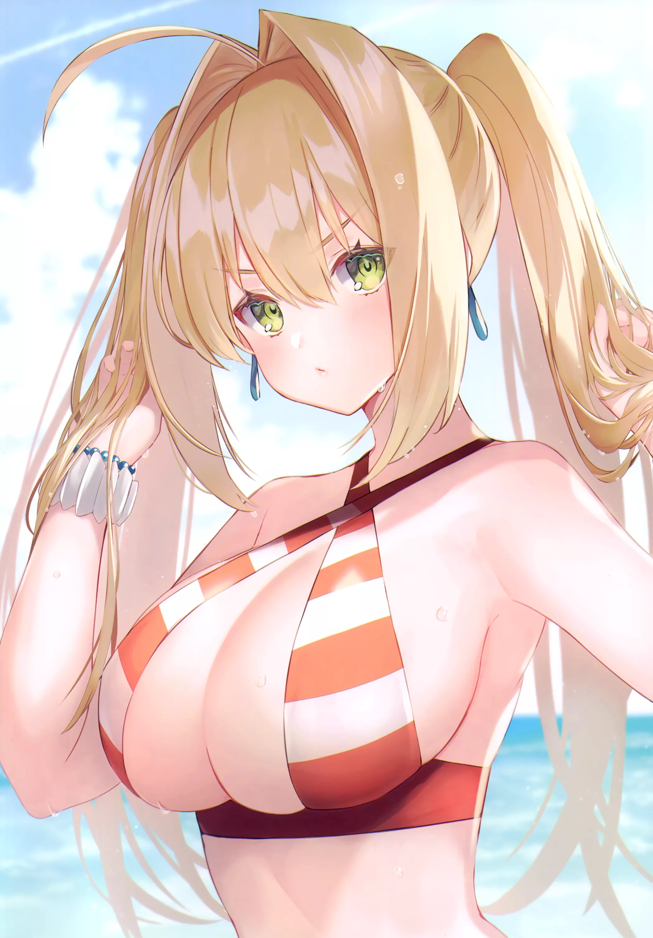 Swimsuit Nero (Suzuho Hotaru) [Fate] posted by sequence_string