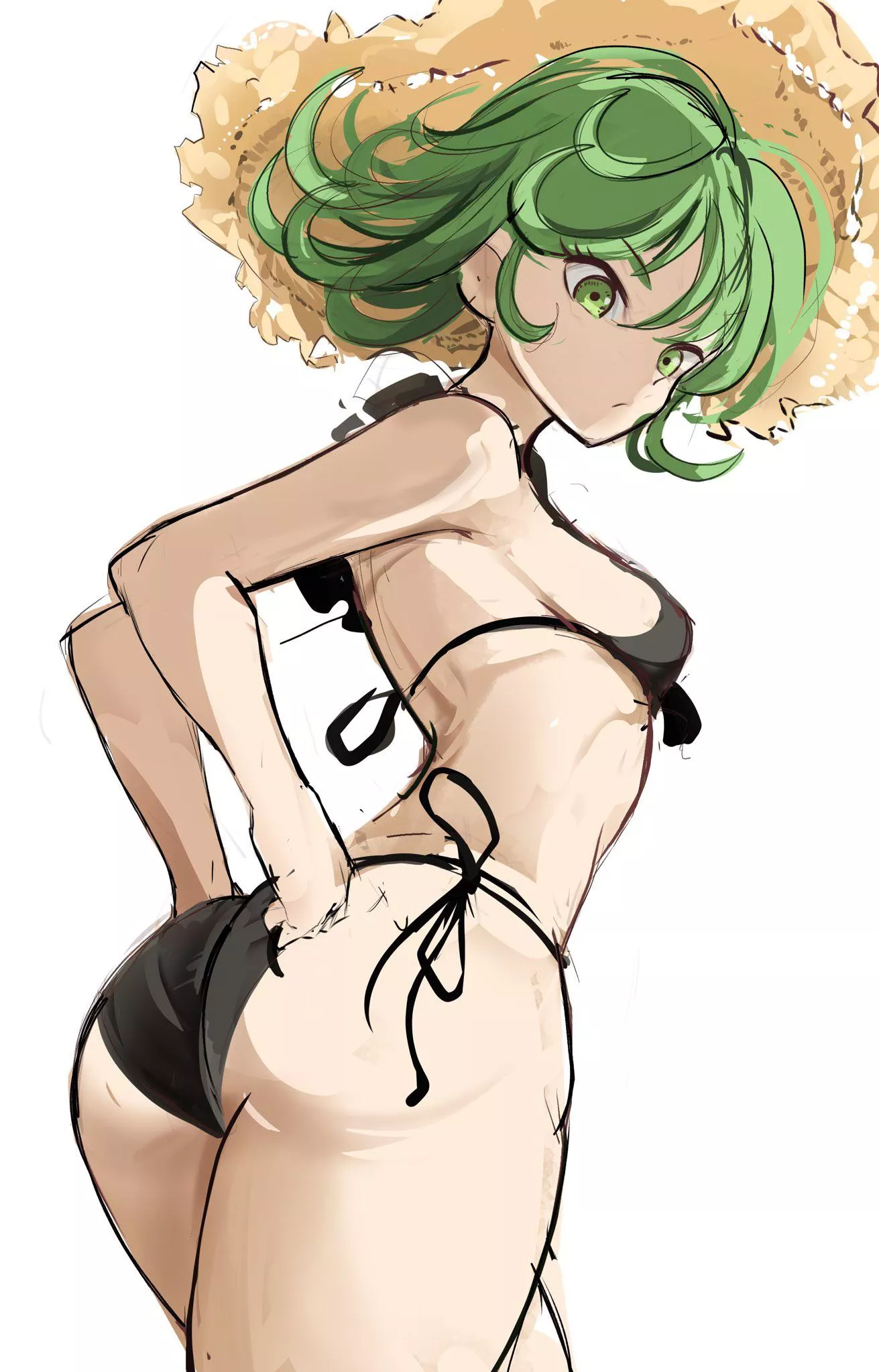 Swimsuit Tatsumaki (Rakeemspoon) posted by SecretMystogan
