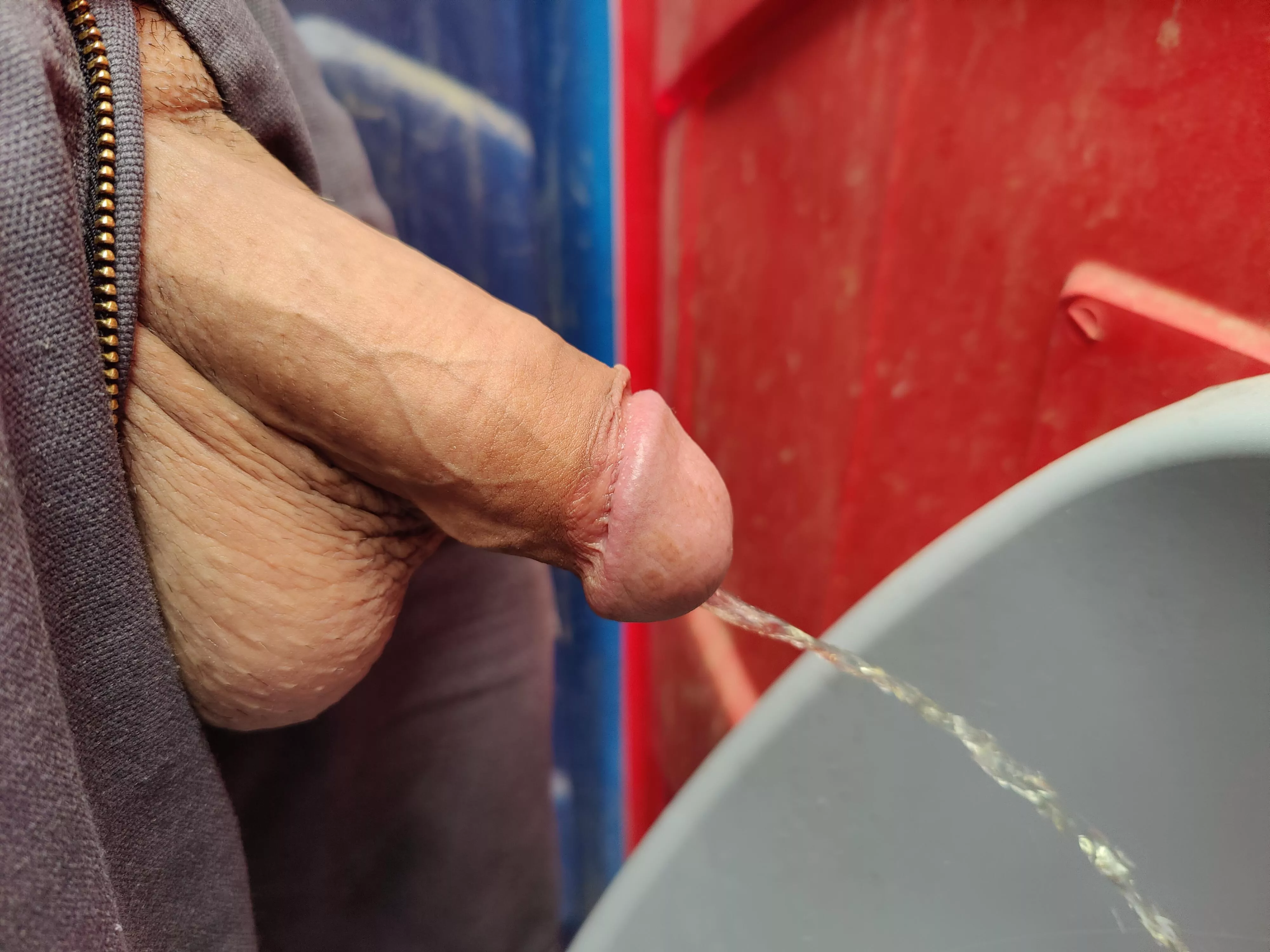 Sword fight with me in the porta potty? posted by hotgarbagexx