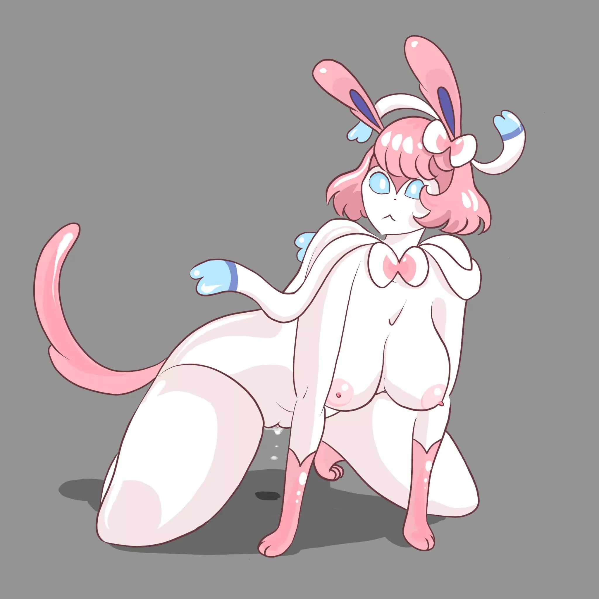 Sylveon (art by me) posted by Limidisk