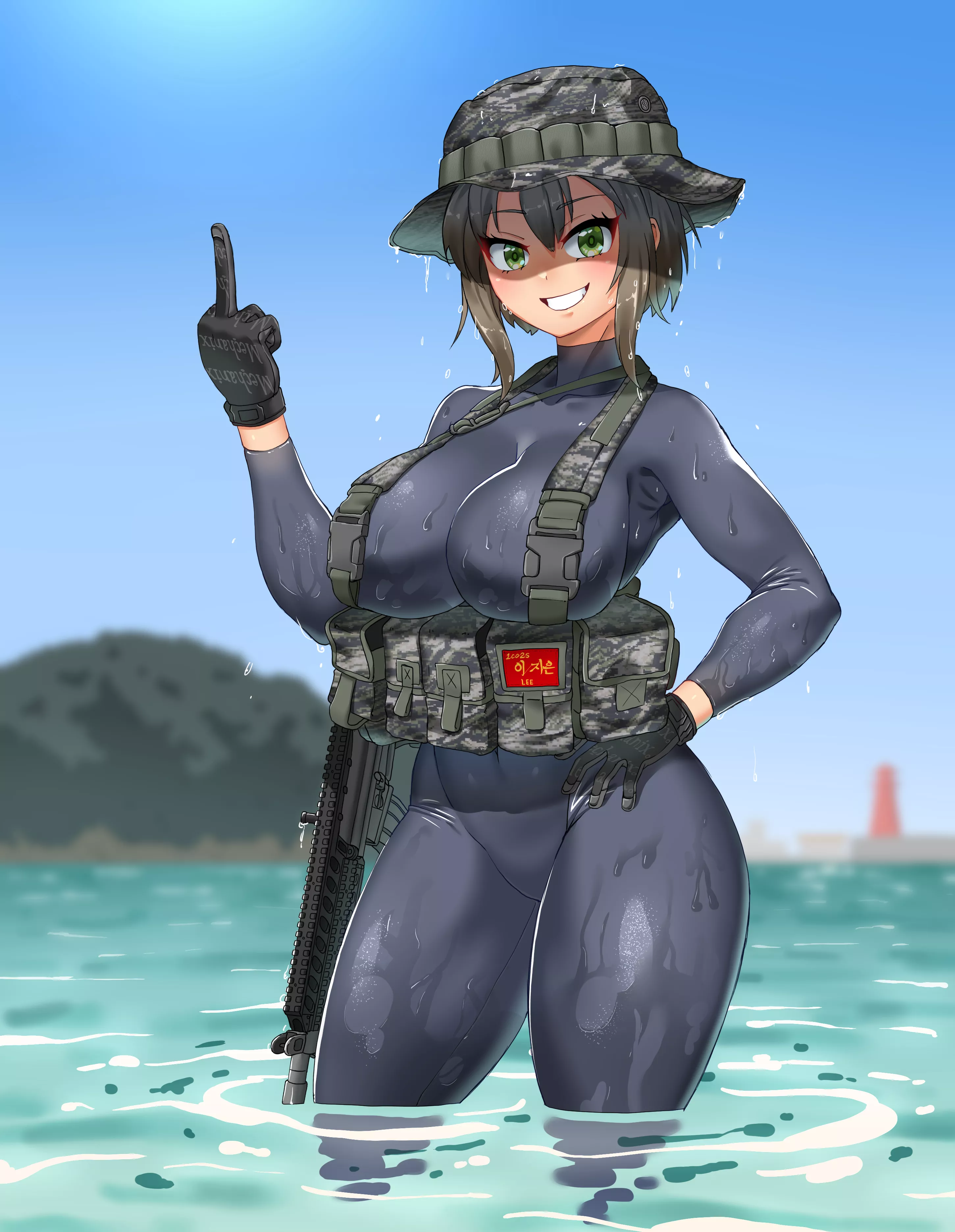 tactical wet suit posted by LocalAmericanOtaku
