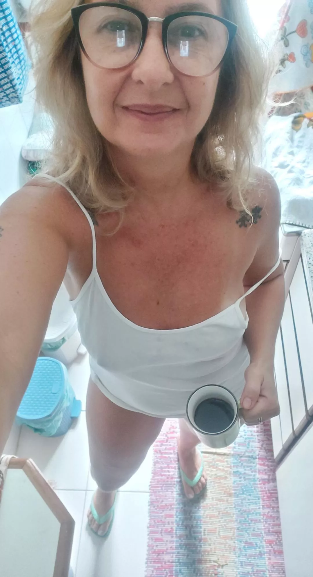 Take a sit, I Will bring your coffee honey posted by onlymels18