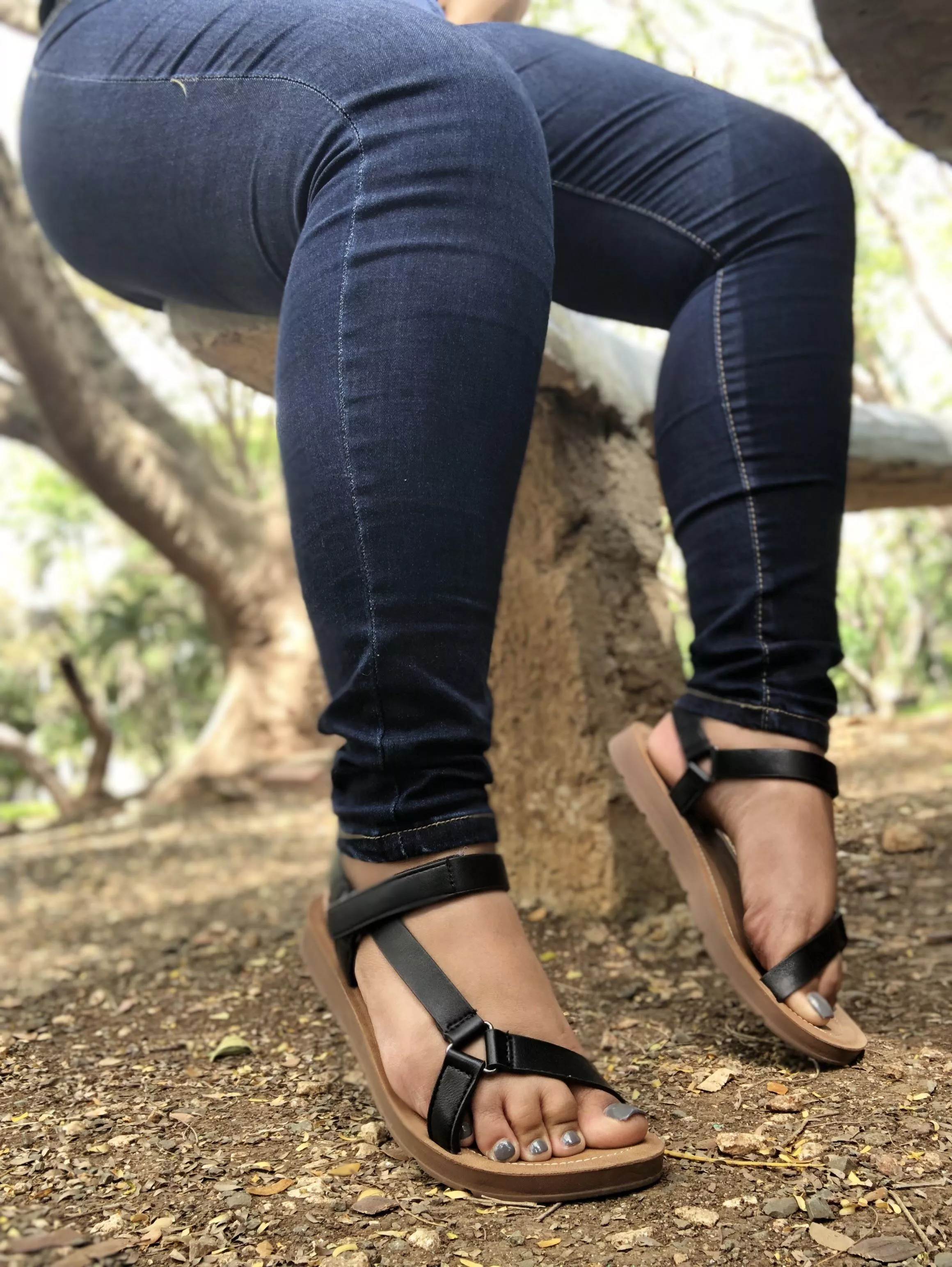 Take it off with ur teeth posted by Feetpics0o-