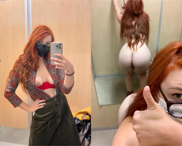 Take me thrifting and I’ll send you photos like this from the changing room. by The_StuffedOlive