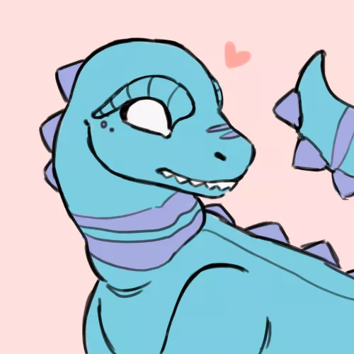 Take this dino lad to help you through your day :33 by Huevo-infame