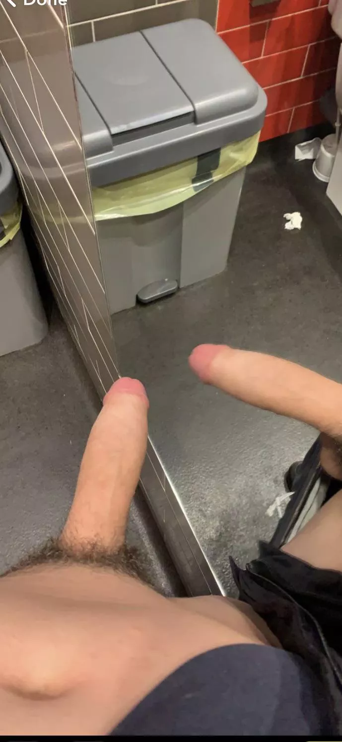 Taken in the restaurant toilets 😘 posted by anonymousghost1234
