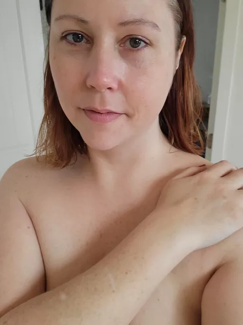 Taking a day off from makeup and letting my face breathe today by mellymac123