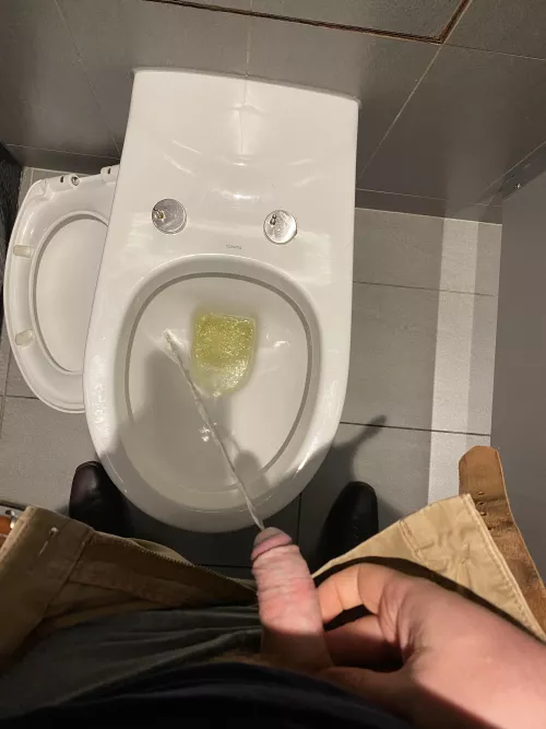 Taking a piss at the pub and getting signals from the next cubicle🙊 by Ancient-District7182