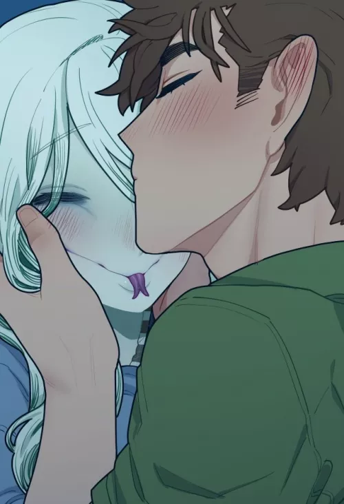 Taking care of his Snake Girlfriend (sparrowl) by AnnualObject